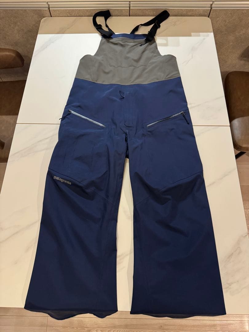 patagonia スノードリフタービブ スノーボード ビブパンツ ネイビー