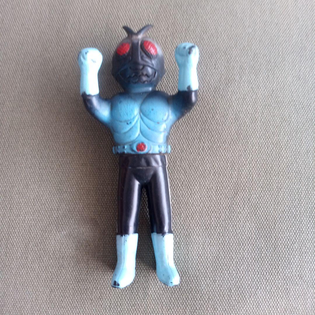 ☆仮面ライダー2号☆旧バンダイ☆ポピー☆ミニソフビ☆ペンダント