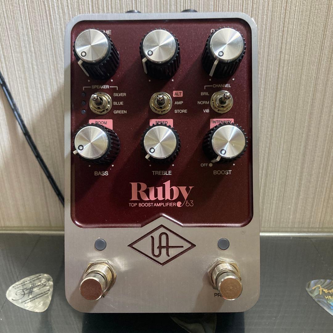 明日まで価格！universal audio Ruby Universal Audio Ruby '63 Top Boost Amplifier Pedal | Sweetwater