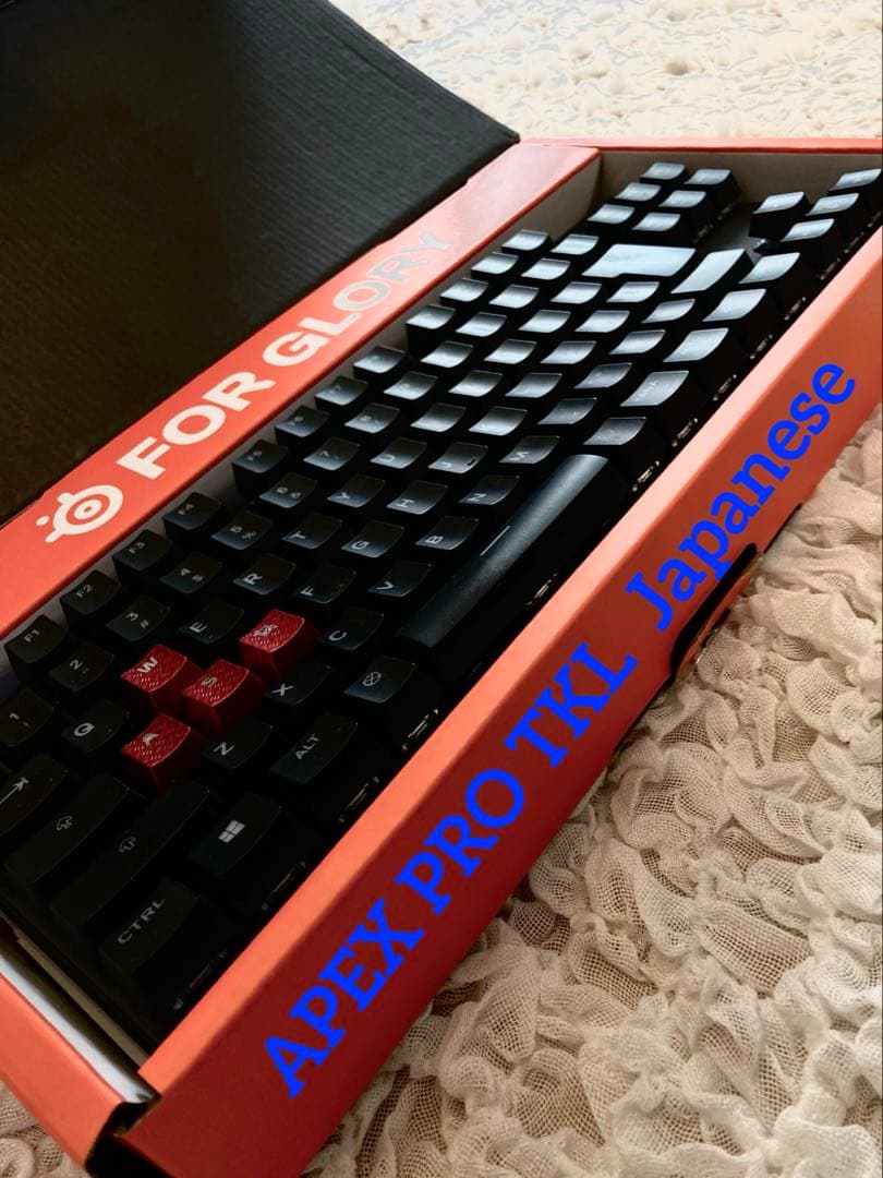 SteelSeries Apex Pro TKL 日本語配列 人気のゲーミングキーボード「Apex Pro TKL」が再入荷！日本語・英語
