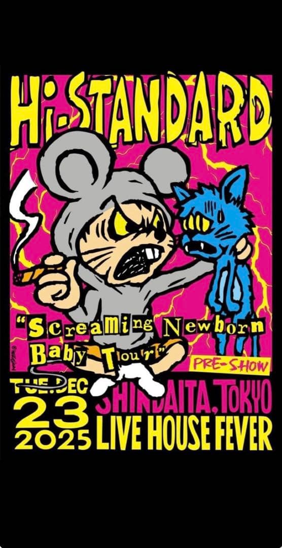 Hi-STANDARD 新代田FEVER 限定 ポスター ハイスタ A2