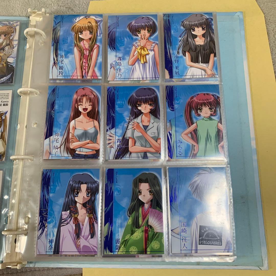 AIR key トレーディング カード トレカ ブロッコリー フルコンプ 初版