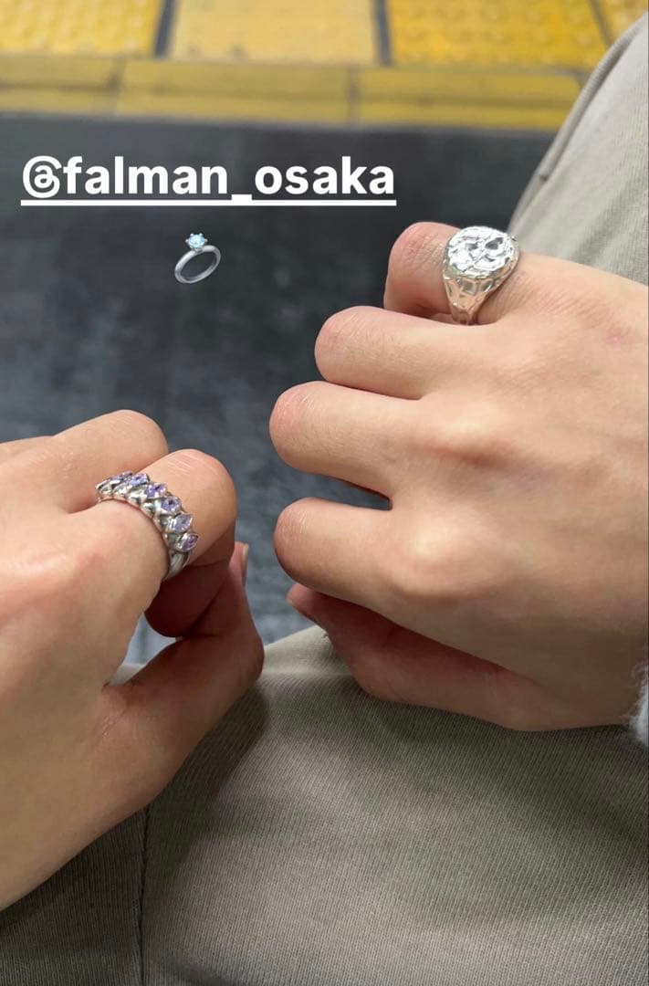 falman silver zirconia import ring ポーカーズ