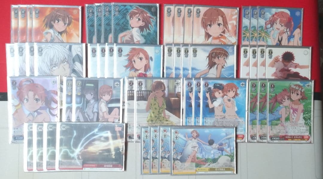 ヴァイスシュヴァルツ　とある科学の超電磁砲　デッキ＋デッキパーツ