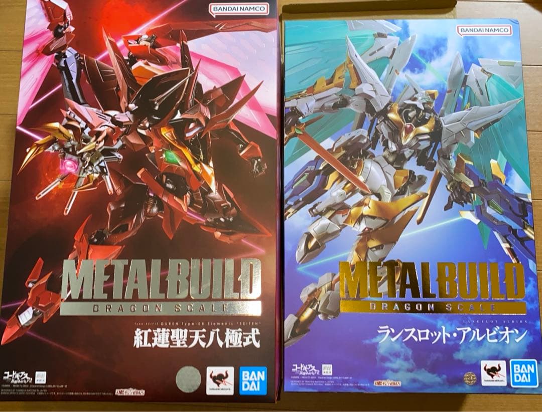 L BUILD メタルビルド　紅蓮聖天八極式& ランスロット・アルビオン
