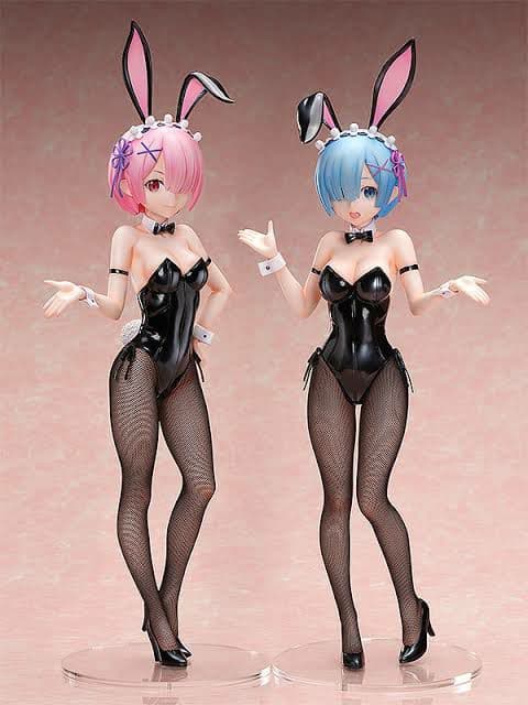 新品未開封 レム ラム バニー ver.　2nd 　2体セット リゼロ