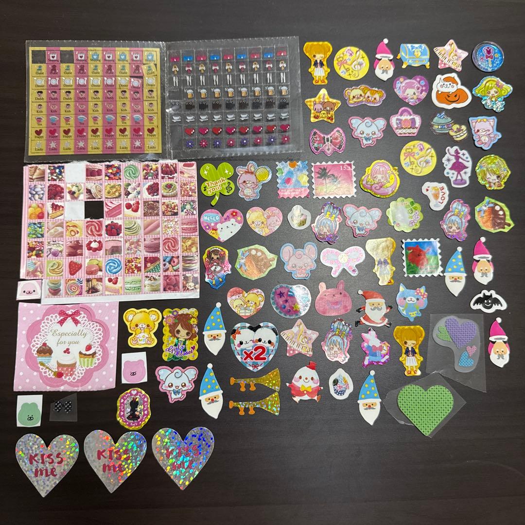 平成当時】大量 フレークシール 74枚＋2シートセット - メルカリ