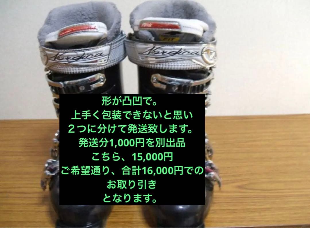 hakubamonsterboy  ノルディカブーツとスキー板
