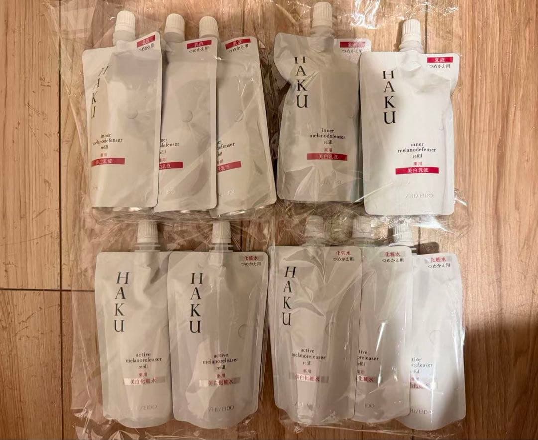 HAKU 美白化粧水＋美白化妆水リフィル 5set