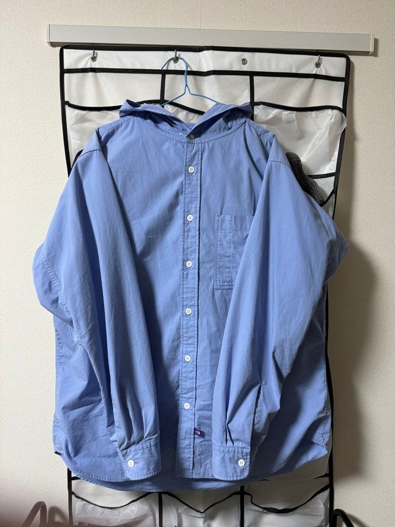 パープルレーベル シャツ N25SG013 SAXカラー