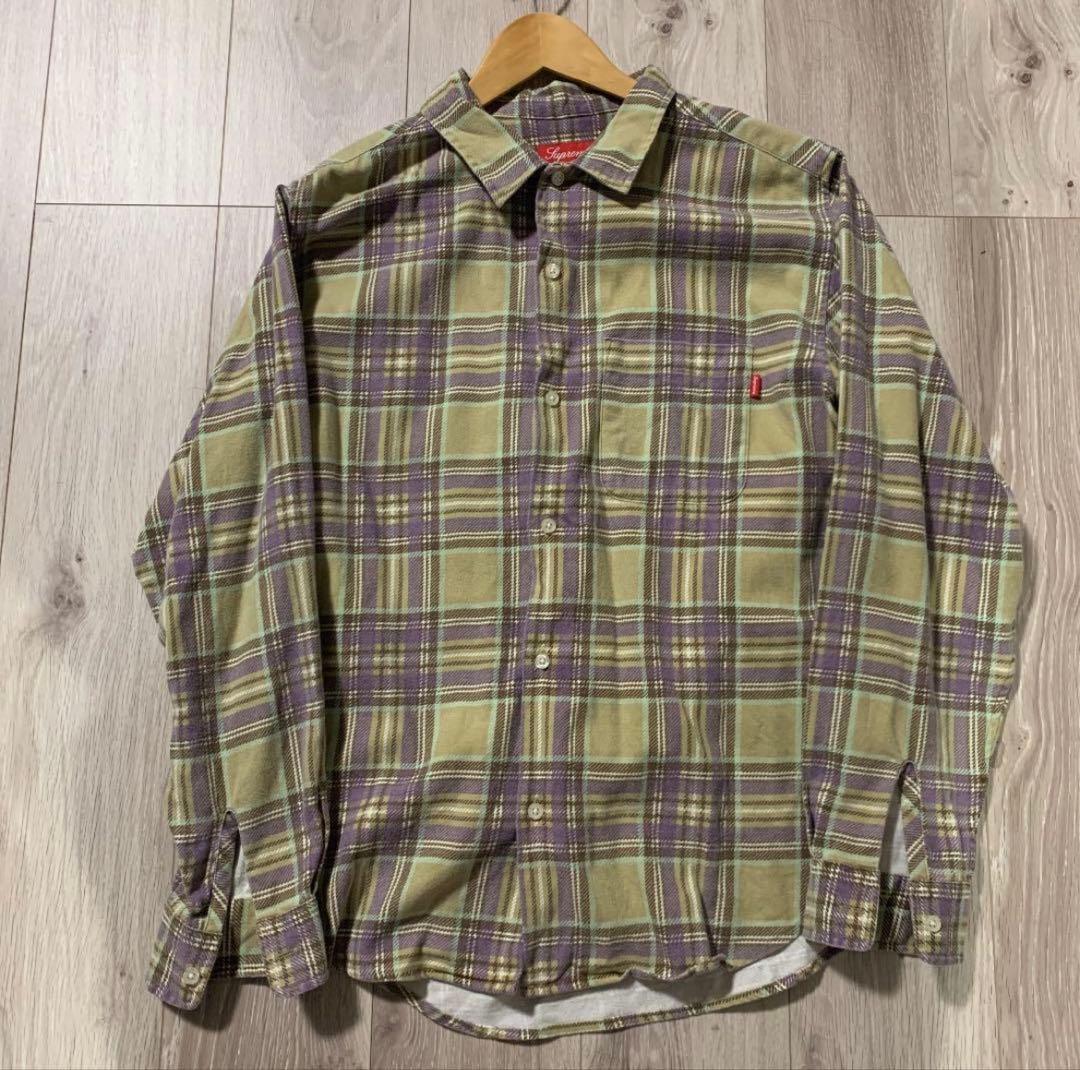トップス 20ss supreme printed plaid shirt
