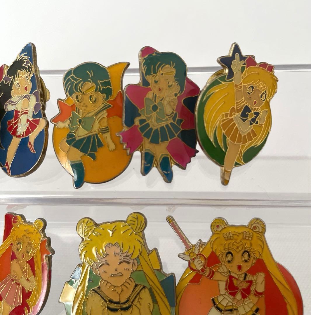 90年代当時物 セーラームーン レア ミラクルピンズ ピンバッチ 平成