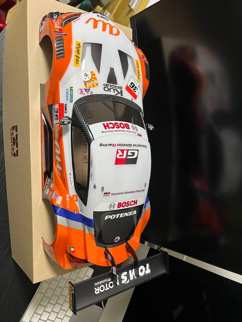 タミヤ 1/10 RC au TOM'S GR Supra スペアボディ - メルカリ