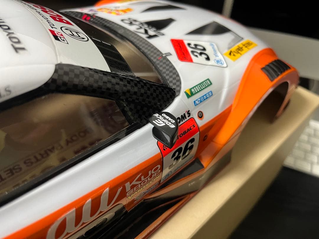 タミヤ 1/10 RC au TOM'S GR Supra スペアボディ - メルカリ