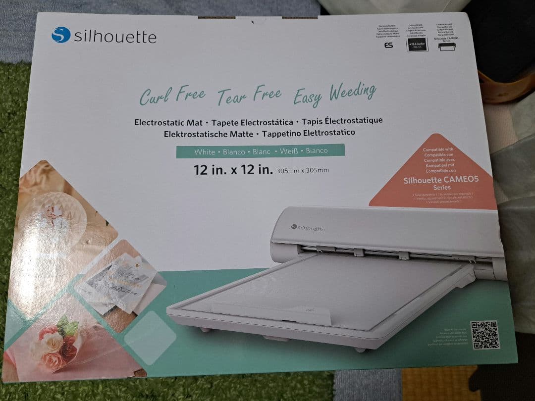 静電マットCAMEO5 CAMEO5PLUS CUT-MAT-ES-WHT-12 Amazon.co.jp: CAMEO5/CAMEO5PLUS CUT-MAT-ES-WHT-12 Silhouette
