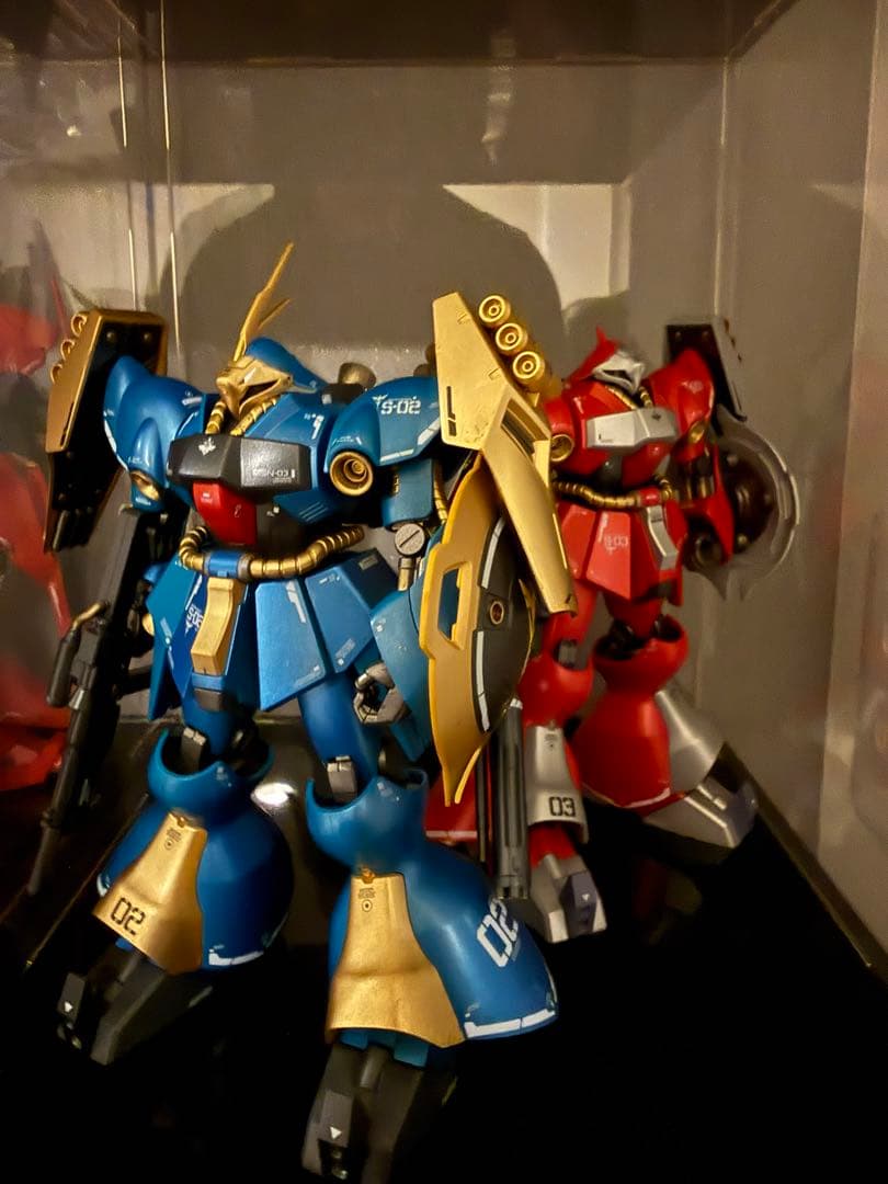 HGUC ヤクトドーガ 2機セット　全塗装完成品 HGUC ヤクトドーガ 2機セット 全塗装完成品 - メルカリ