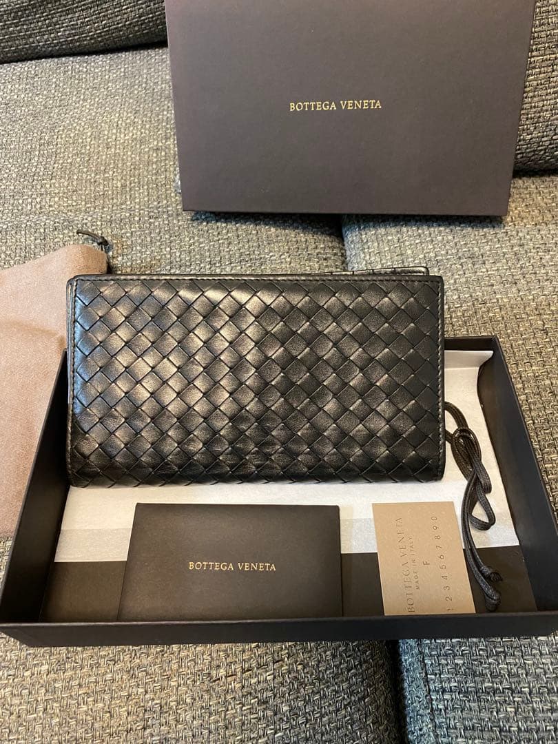 ボッテガヴェネタ付属品全てあります☆最終値下げ超美品！ボッテガヴェネタ長財布