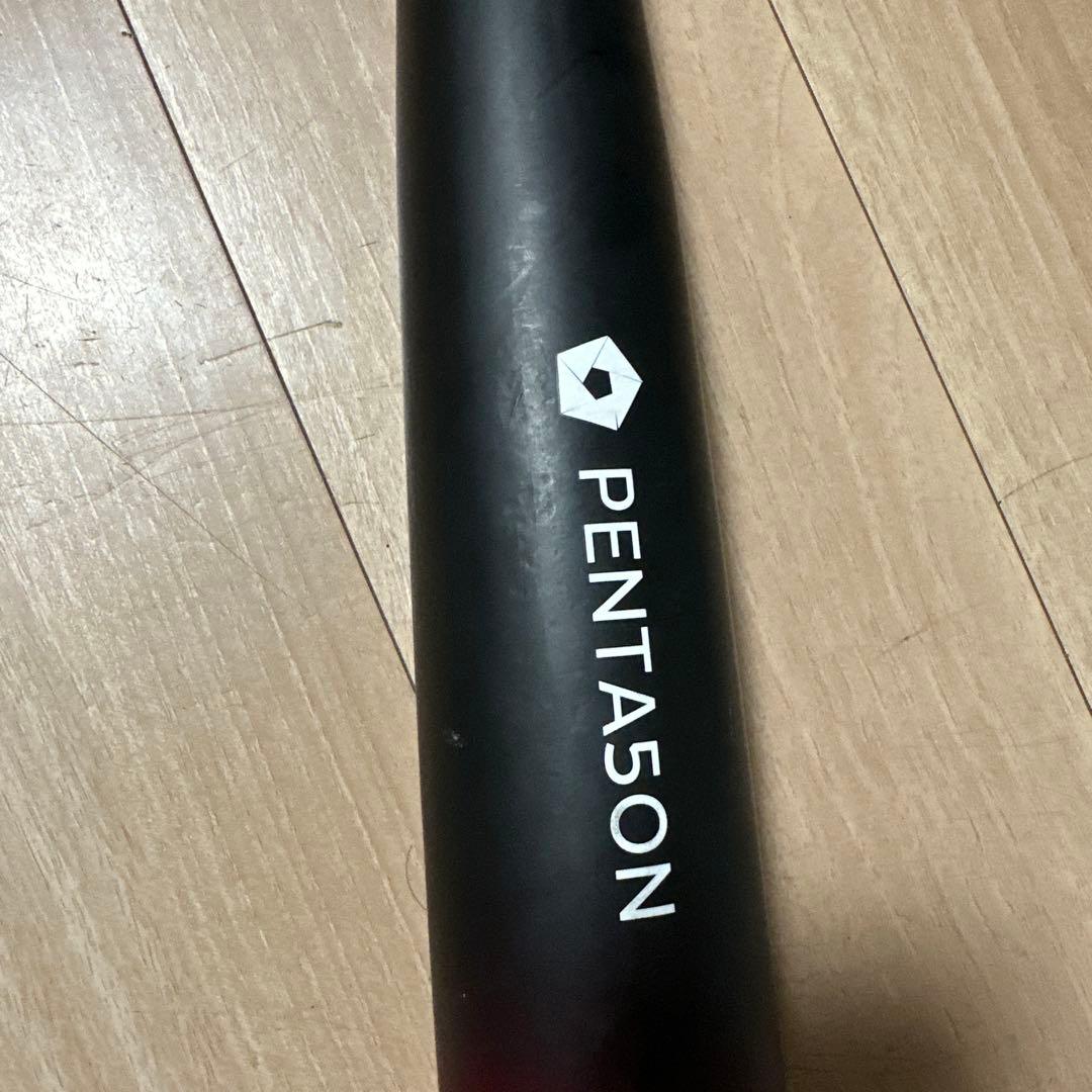 PENTAGON硬式野球バット 黒/赤