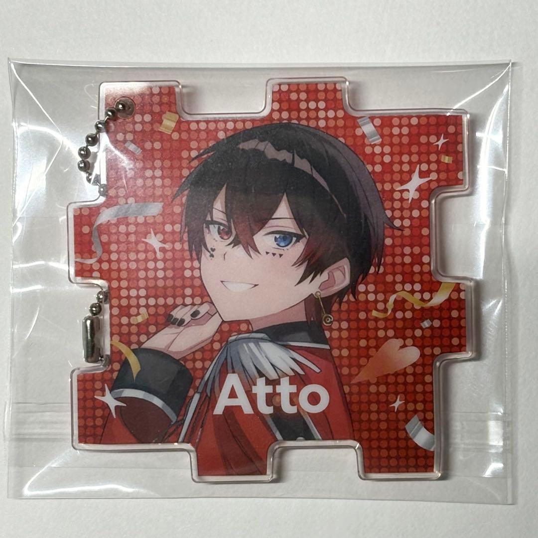 あっとくん(AMPTAKxCOLORS)・パズルアクリルキーホルダー① - メルカリ