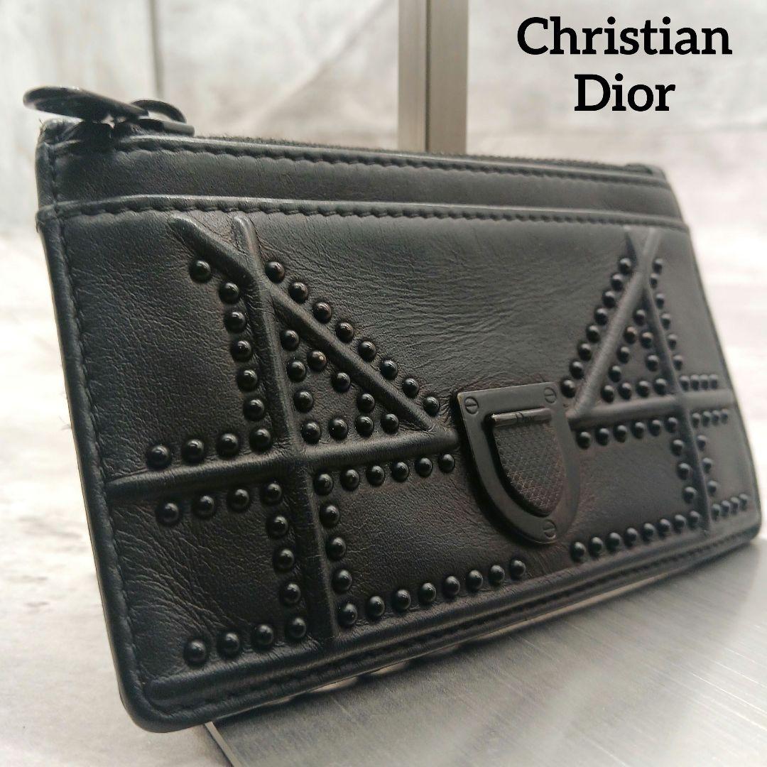 ✨希少✨ ディオール メンズ ディオラマ パテントスタッズ フラグメントケース