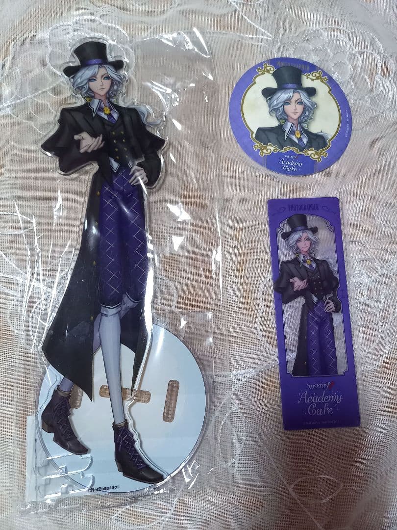 第五人格 アカデミーカフェ 制服 写真家 ビッグアクスタ コースター しおり