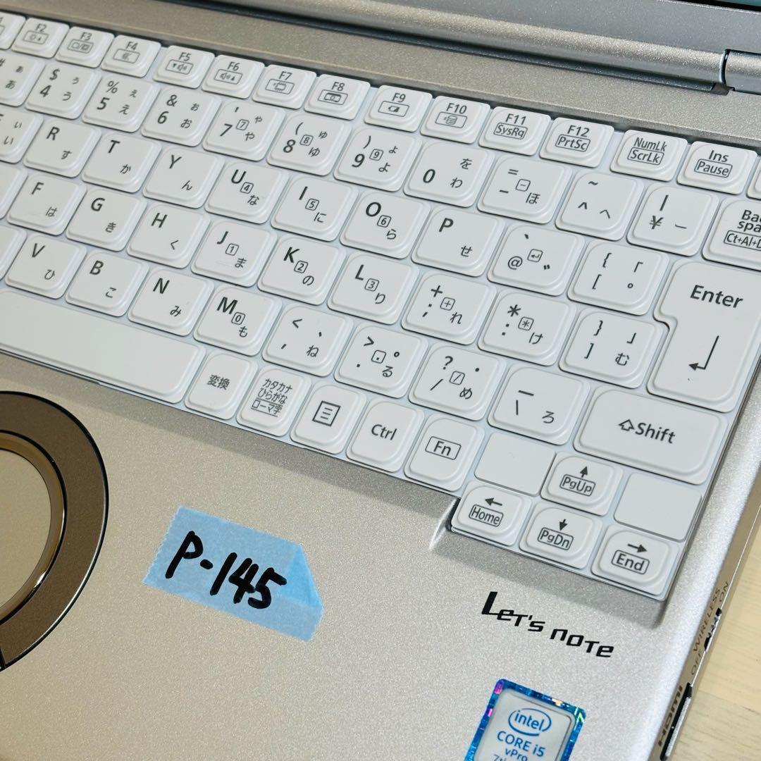 レッツノート PC Windows11 SSD DVD オフィス付き P-145 - メルカリ