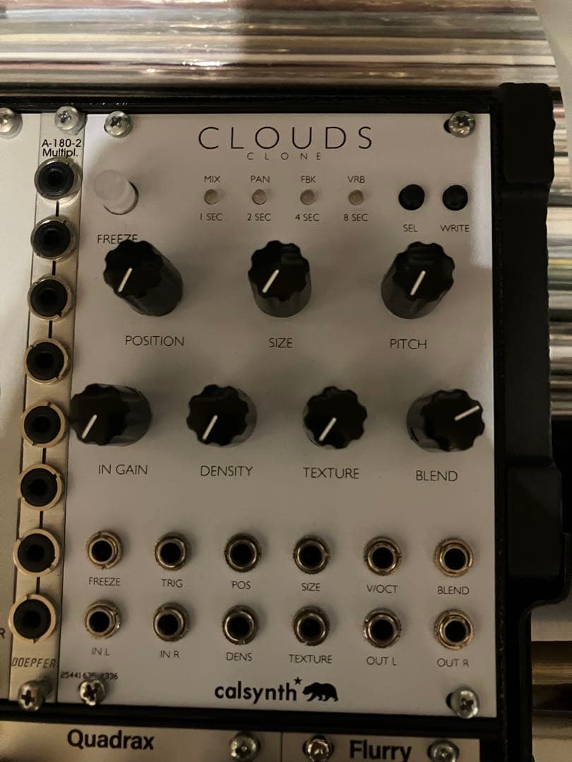 calsynth CLOUDS モジュラーシンセサイザー