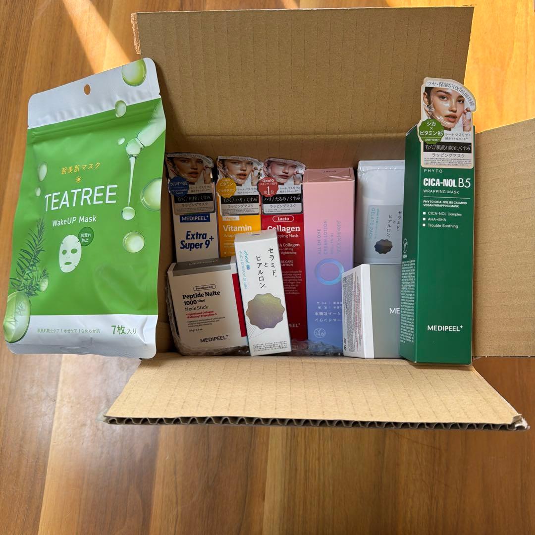 （株）セキド2025株主優待　韓国コスメセット　25000円相当