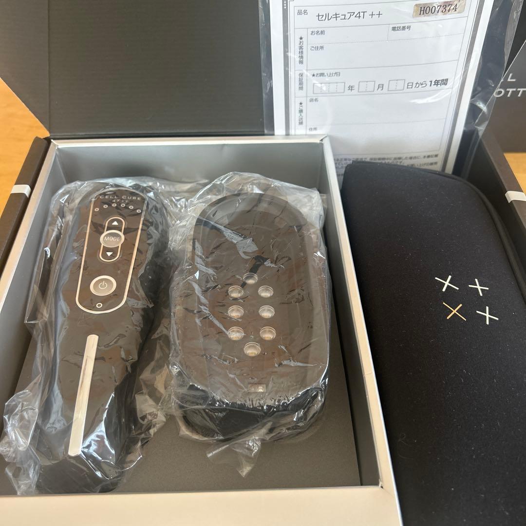 ベレガ セルキュア 4T プラスプラス 美顔器 おまけセルキュアコットン一箱付 ベレガ（BELEGA） 【正規品販売店】【シリアル付＆保証付】ベレガ