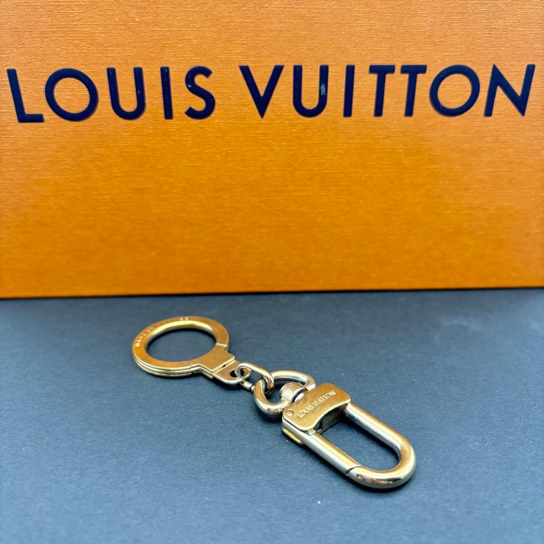 LOUIS VUITTON アノクレ M62694 ゴールド キーリング