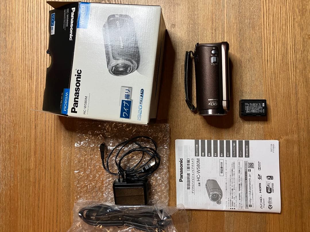 ジャンク品Panasonic HC-W580M ビデオカメラ