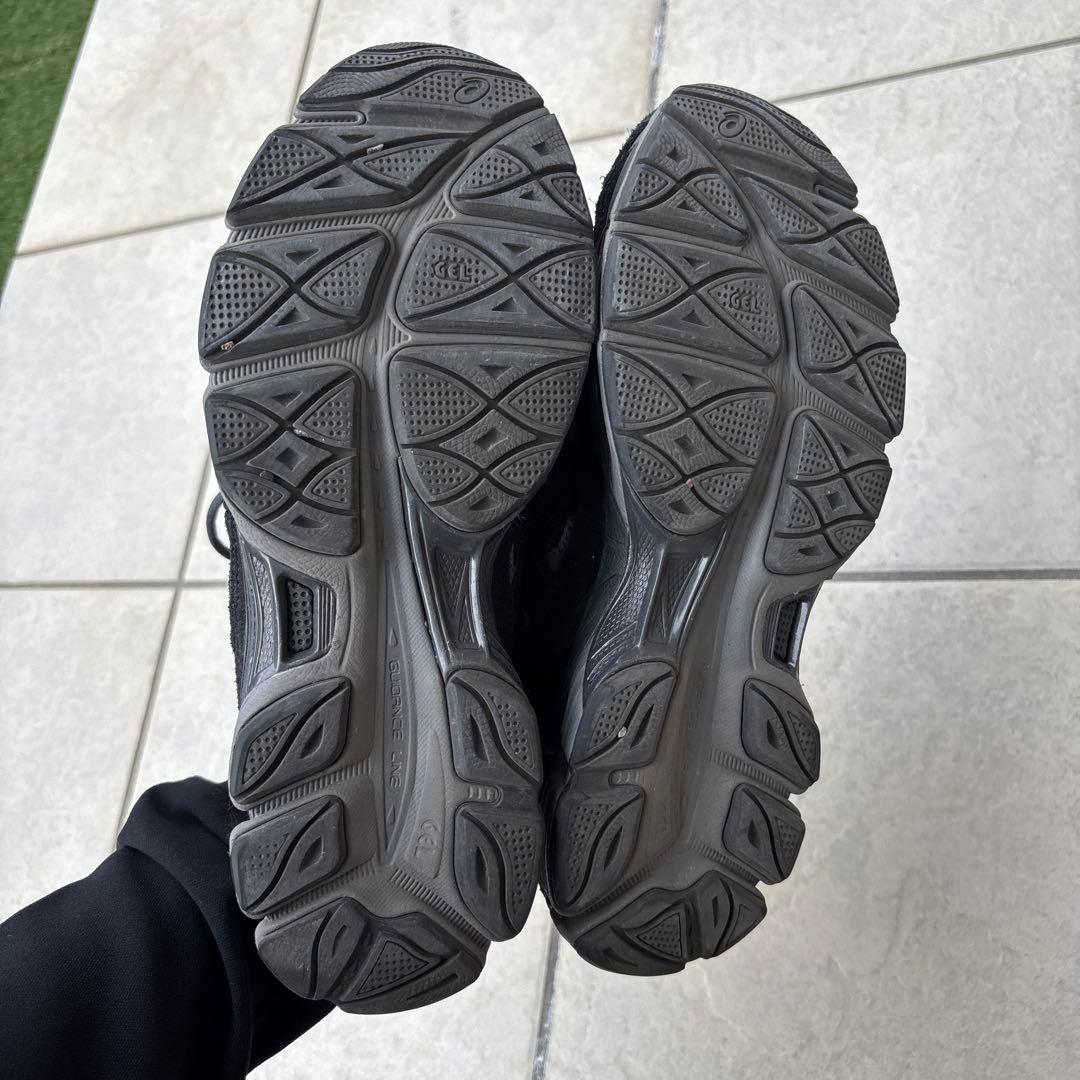 靴 ASICS GEL-NYC GRAPHITE GREY/BLACK 25.5cm