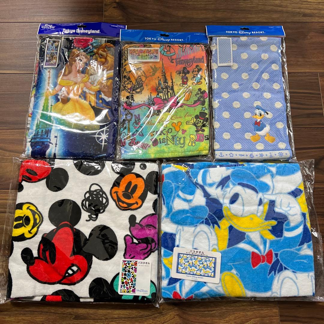 ディズニー タオル［5点］［新品未使用］