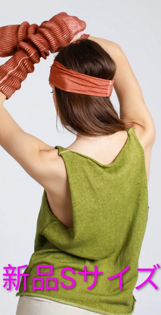 【新品未使用‼️】Salsation コットンニットタンクトップ Sサイズ