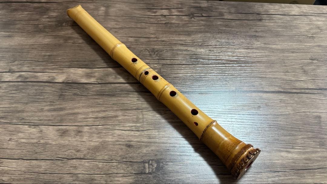 【尺八】三橋貴風監修 / 玄風銘1尺6寸管(E) / 5孔7孔兼用