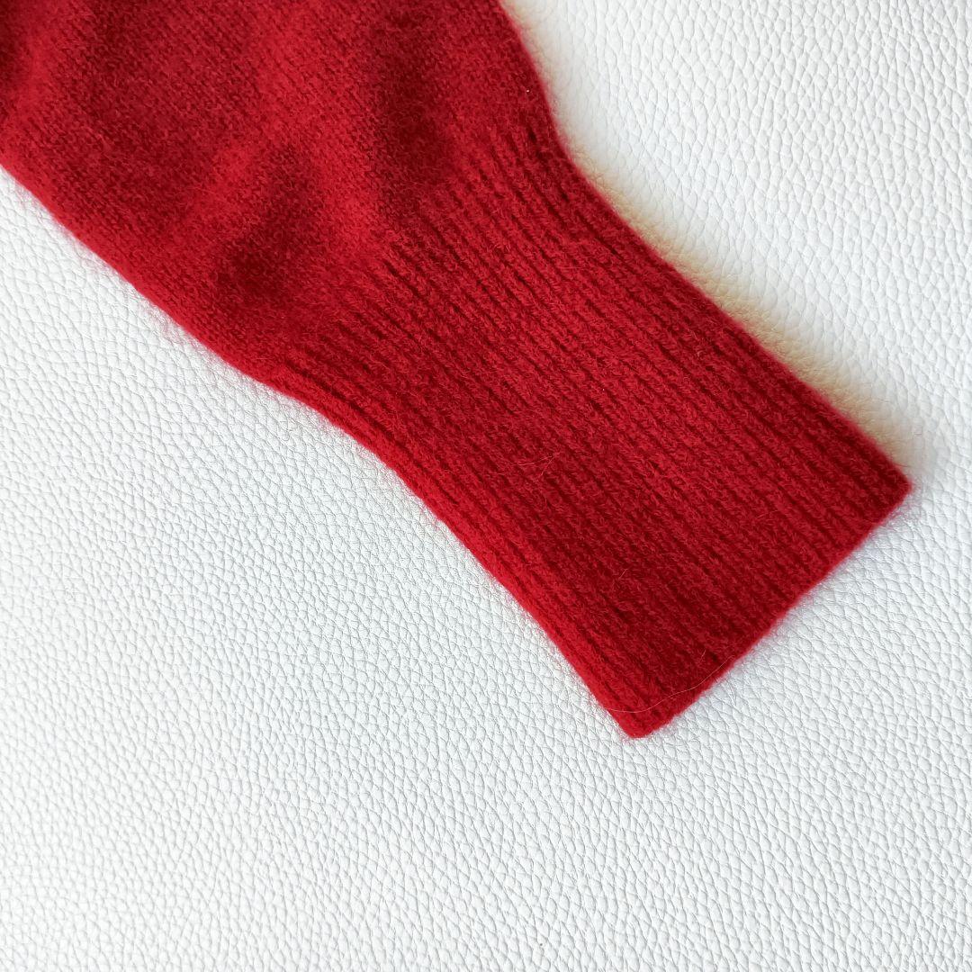 ほぼ未使用✨《NKNIT》raccoon mix skipper KNIT