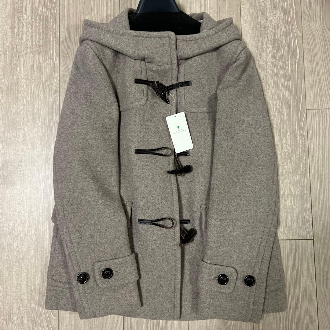 【未使用タグ付】グリーンレーベルリラクシング ダッフルコート