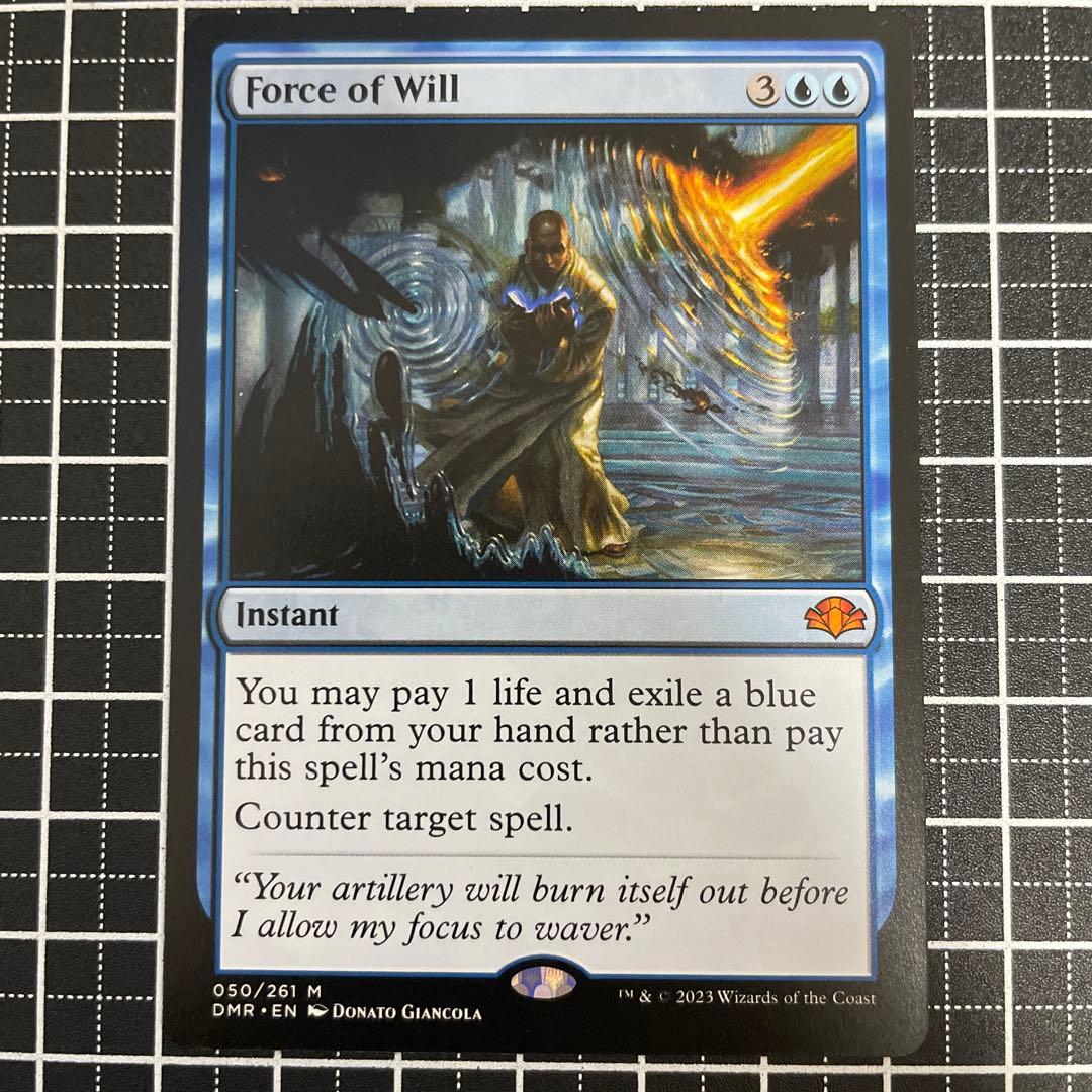 【英語】意志の力/Force of Will DMR ミントモール / MINT GAMES MTG(東日本橋) / 【DMR】【ENG】《意志の力