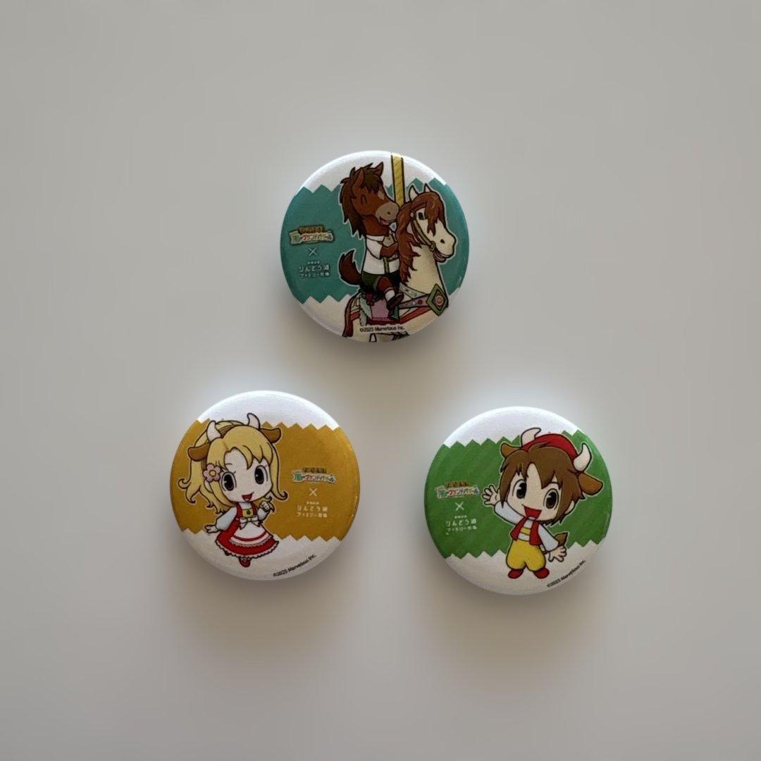 非売品】牧場物語 りんどう湖コラボ コースター 缶バッジ - メルカリ