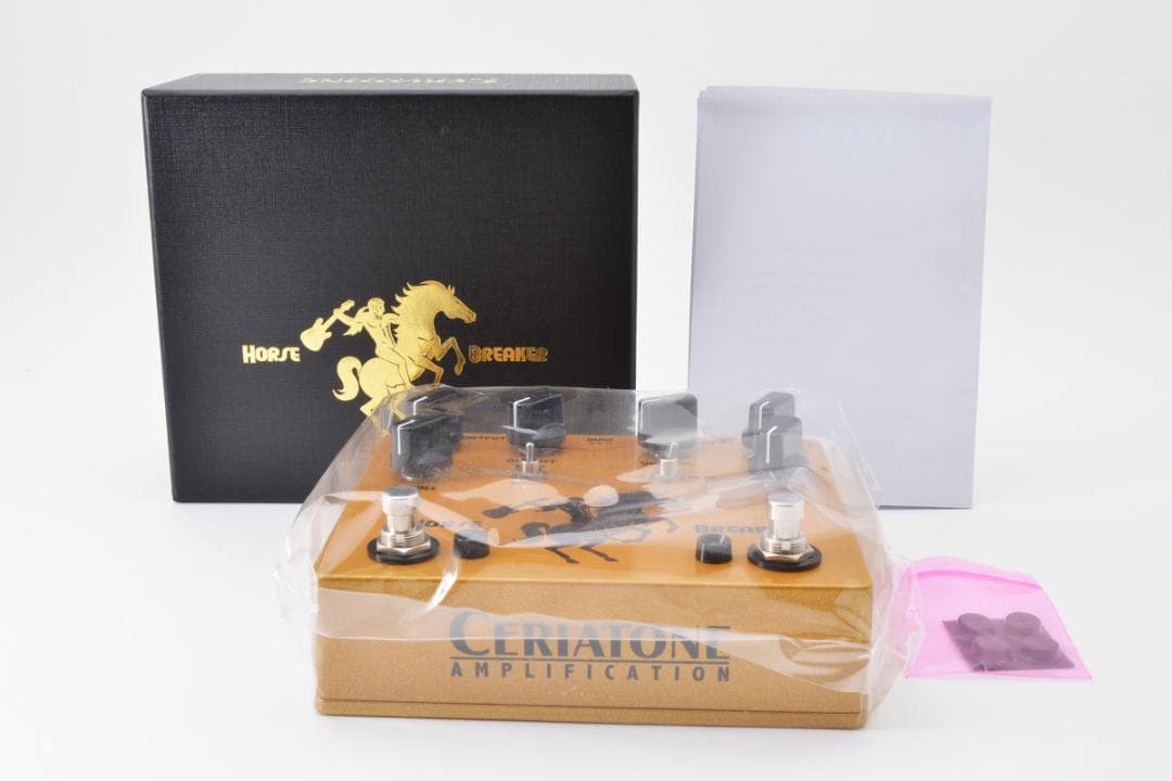 新品 未使用 Ceriatone Horse Breaker Gold