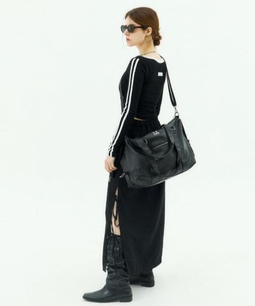 韓国 MUCENT ムセント プライムリンクルレザートートバッグ - メルカリ