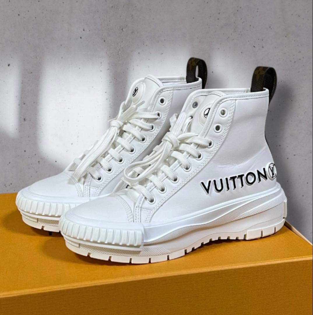 LOUIS VUITTON ルイヴィトン スクアッドライン ハイカットスニーカー