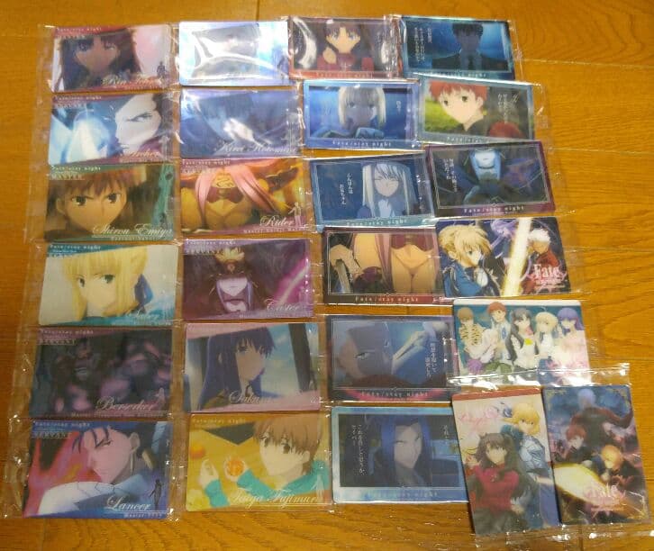 Fate/stay night UBW ウェハース全種類 Fate/stay night[UBW] Blu-rayDiscBoxⅠ特設サイトが更新！ポスト