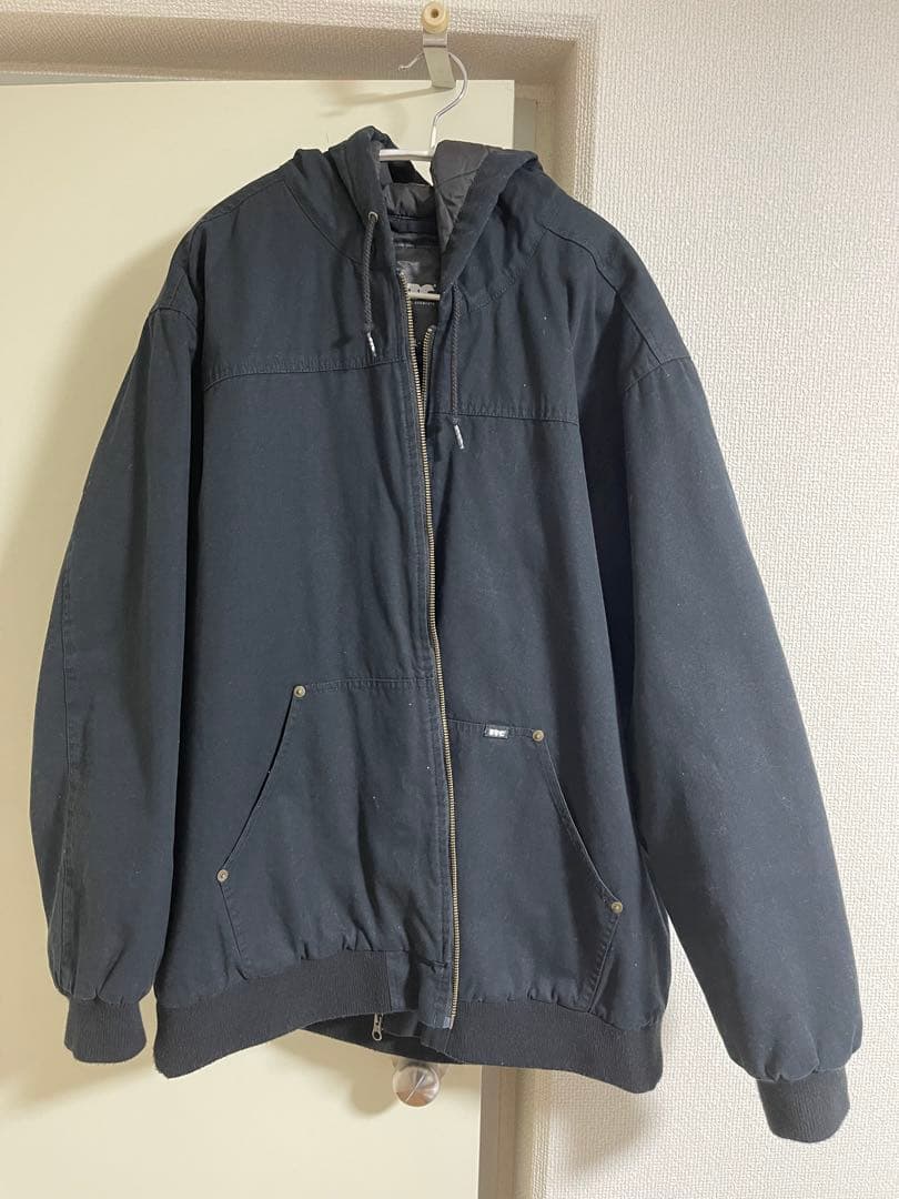 ジャケット・アウター FTC WASHED CANVAS HOODED JACKET