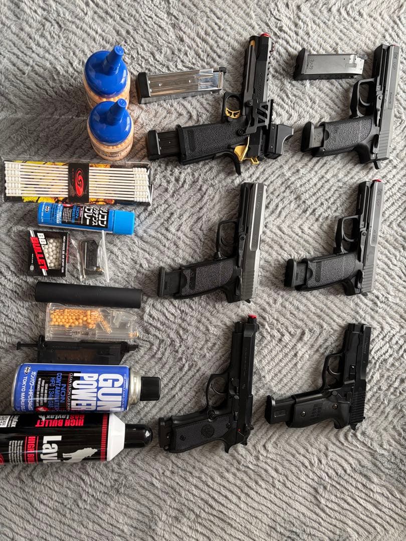 ガスガン、エアガンまとめ売り