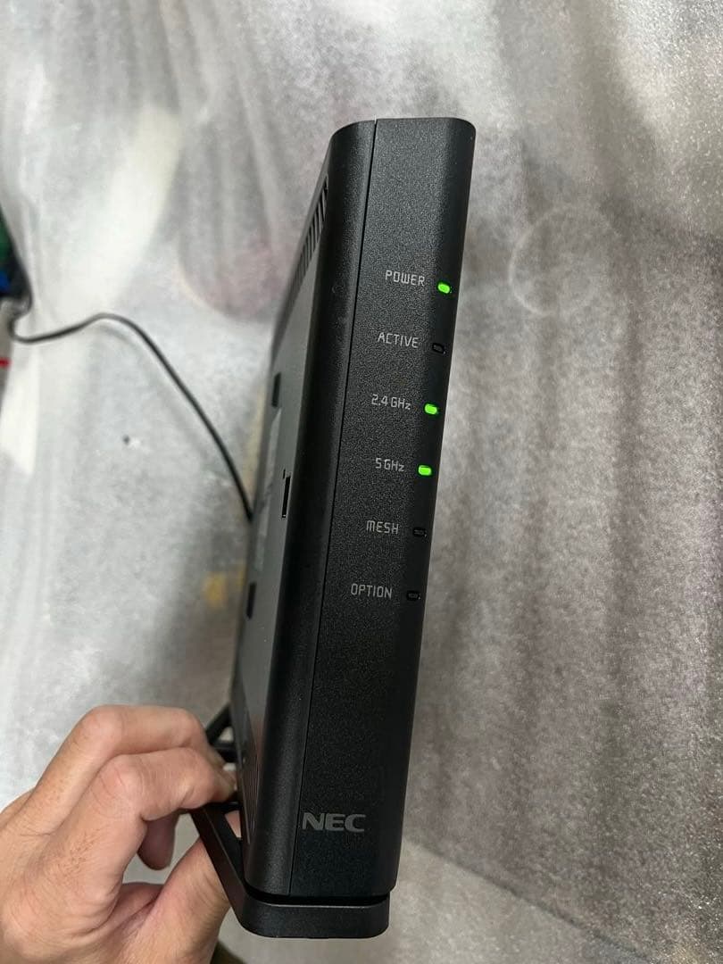 NEC Aterm 7200D8BE 高性能Wi-Fiルーター 10Gbps