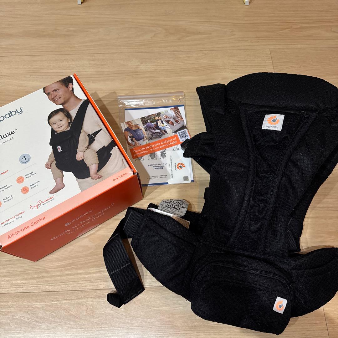 エルゴベビー オールインワンキャリア ブラック　Ommi Deluxe