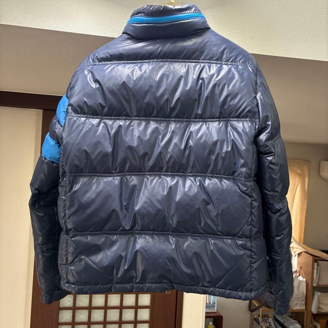 MONCLER(モンクレール)ダウンジャケット ネイビー 美品 - メルカリ
