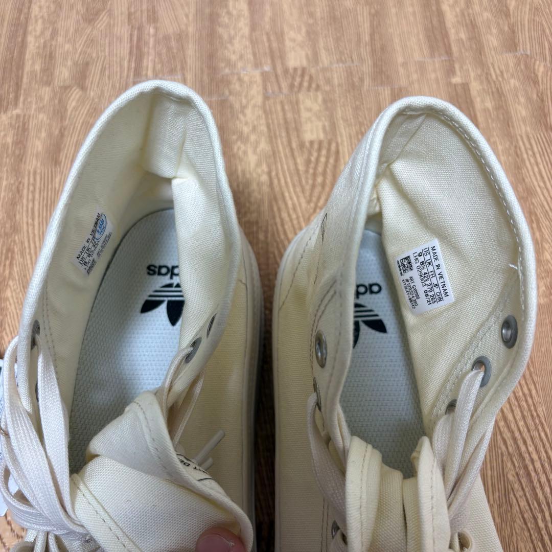 adidas Nizza2 KJ着用モデル ハイカット 厚底 スニーカー - メルカリ