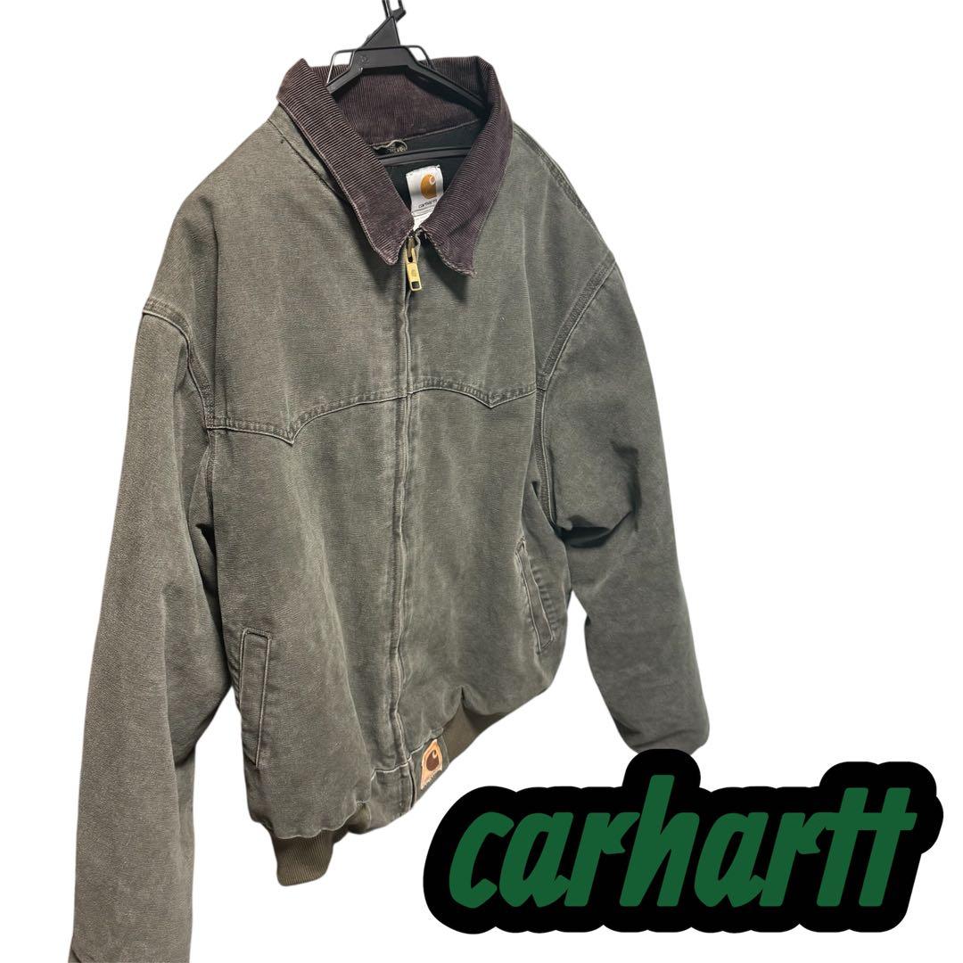 carhartt】サンタフェジャケット MOS モスグリーン - メルカリ